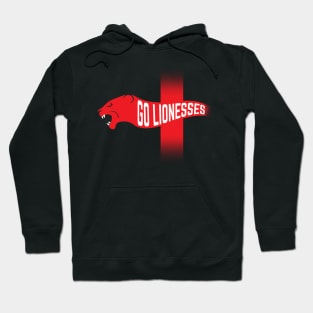 Go Lionesses - get behind the England football team Hoodie